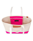 Finley Pink Canvas Tote